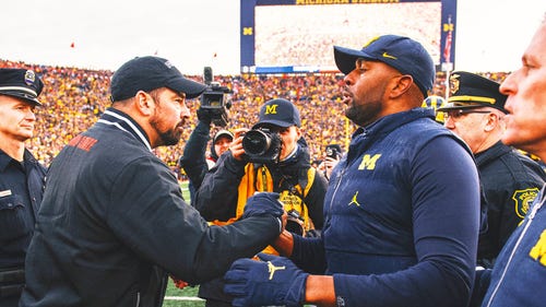 MICHIGAN WOLVERINES Trending Image: Five college football coaches under pressure: Ryan Day, Deion Sanders top the list